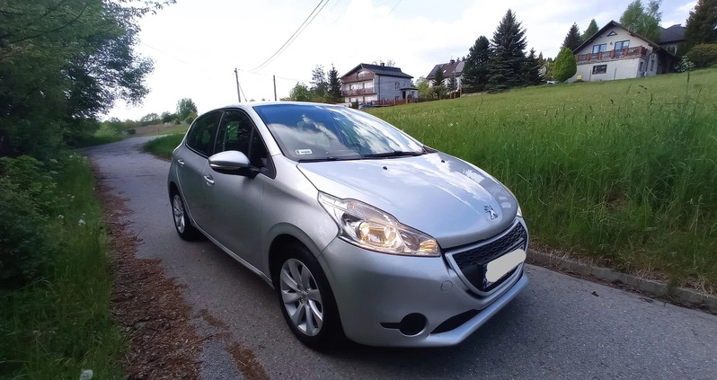 Peugeot 208 cena 24200 przebieg: 131709, rok produkcji 2014 z Bielawa małe 704